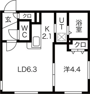 COLORE N15W1(コローレ)【303号室】の間取り