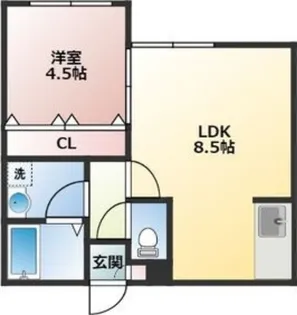 フルハウスN42【103号室】の間取り