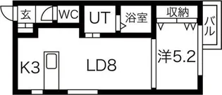 ASTER【2階】の間取り