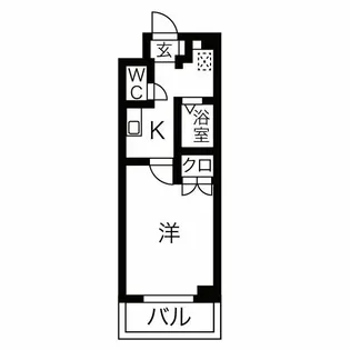 セントラルハイツ内山【3階】の間取り