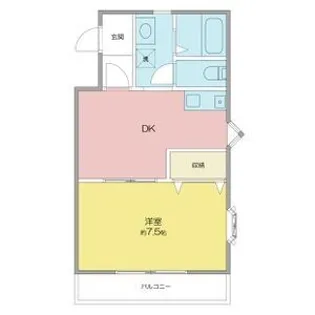 アスティー千種【1階】の間取り