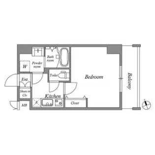 レジデンシア泉Ⅰ【4階】の間取り