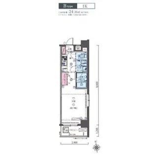 リヴシティ今池【2階】の間取り