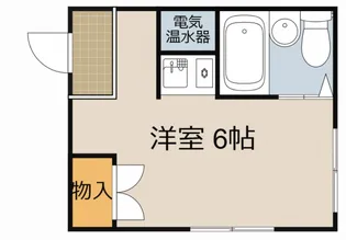 サンルート池田【4階】の間取り