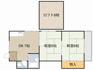 マインドハイツ平尾【301号室】の間取り