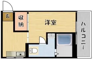 サン上島【4階】の間取り