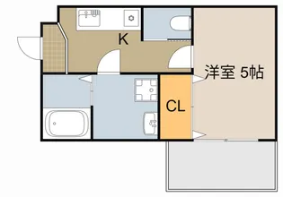 レアリゼ門真【301号室】の間取り