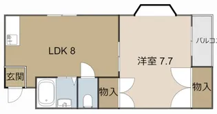 チェリーコートⅡ【2階】の間取り