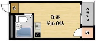 ウイング藤田【2階】の間取り