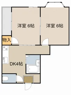 フルハウス【401号室】の間取り