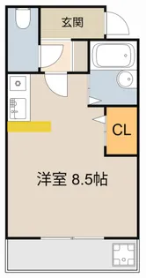 レナジア大和田【3階】の間取り