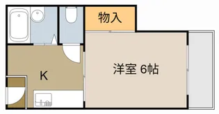 平田ハイツ【102号室】の間取り
