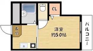 高柳栄ハイツ【202号室】の間取り
