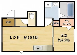 草風【1階】の間取り