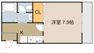 アーバンコート香里園【1階】の間取り