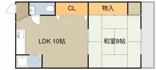 清水マンション【303号室】の間取り