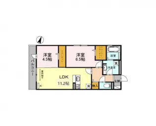 プリズム【1階】の間取り