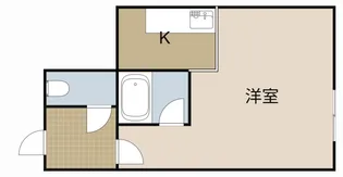みなみマンション【102号室】の間取り