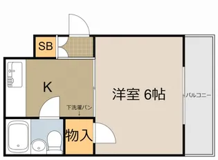 サンシャイン香里園Ⅴ【305号室】の間取り