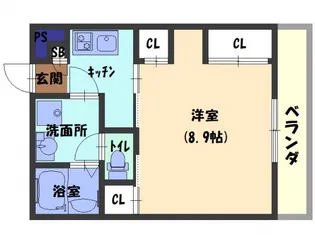 リブリ・カドマ【3階】の間取り
