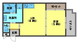 グレートヒルズ6番館【1階】の間取り