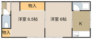 嶋田文化住宅【101号室】の間取り