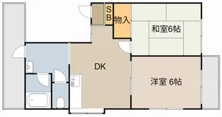 ハイム パート8【201号室】の間取り
