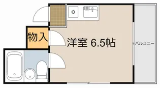萱島サンヴィアンテ【401号室】の間取り