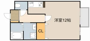 ハイツコヘイD棟【102号室】の間取り