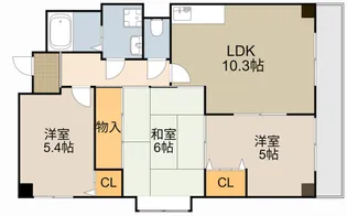 3LDKの間取り画像