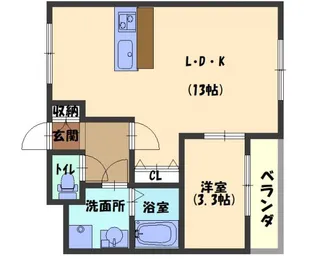 GLANZ HAUS【3階】の間取り