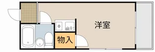 1Rの間取り画像