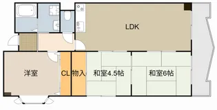 レクサスKORI【2階】の間取り