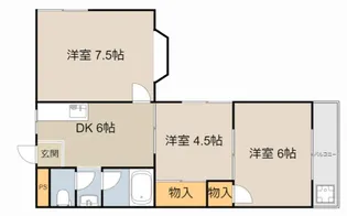 L−NEXT幸福町【205号室】の間取り