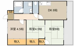 アビタ梶町【3階】の間取り
