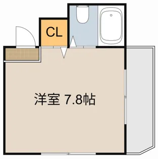 プラザ香里【203号室】の間取り