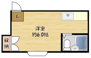 三匹のKOBUTA【308号室】の間取り