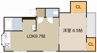 ビラネージュ香里【2階】の間取り
