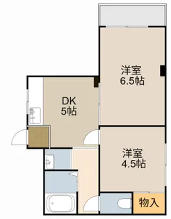 グランツ香里園【3階】の間取り