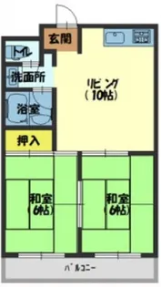 WESTヒルズ門真【5階】の間取り