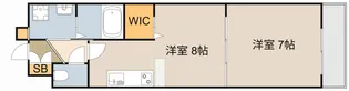 ベル ガーデン【205号室】の間取り