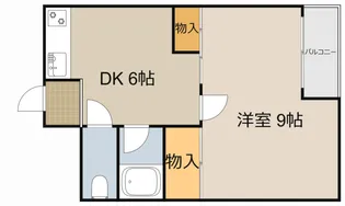 メゾンコスモ【3階】の間取り