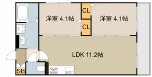 AVANTIO寝屋川市駅【1階】の間取り