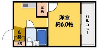 OTYマンション【207号室】の間取り