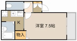 グレイス城垣【3階】の間取り