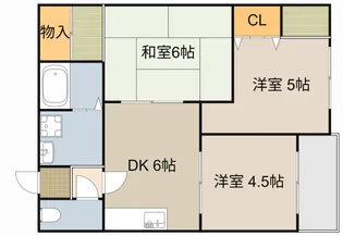 三晃アスク大久保【5階】の間取り