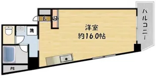 ブランリス古川橋【503号室】の間取り