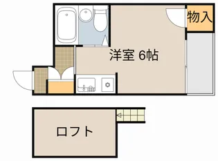 コスモボックス【3階】の間取り