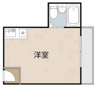 新橋ハイツ【4階】の間取り