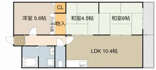 第3林ビル【5階】の間取り
